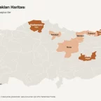 Türkiye Bakır Yatakları Haritası: Bakır En Çok Nerede Çıkarılır? (2026) 2 Türkiye bakır yatakları haritası: Kastamonu (Küre), Artvin (Murgul), Rize (Çayeli), Siirt (Madenköy) ve Elazığ (Maden) başlıca bakır bölgeleri olarak işaretli il bazlı harita