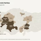 Türkiye Linyit Haritası: Linyit (Kömür) En Çok Nerede Çıkarılır? (2026) 4 Türkiye linyit haritası: Kahramanmaraş (Afşin-Elbistan), Konya (Karapınar), Tekirdağ, Eskişehir (Alpu), İstanbul (Silivri), Afyonkarahisar, Manisa (Soma) ve Muğla büyük linyit sahaları olarak işaretli il bazlı harita